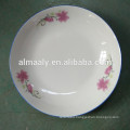 Fashion White Ceramic Plates For Cake Fruit Snack Food